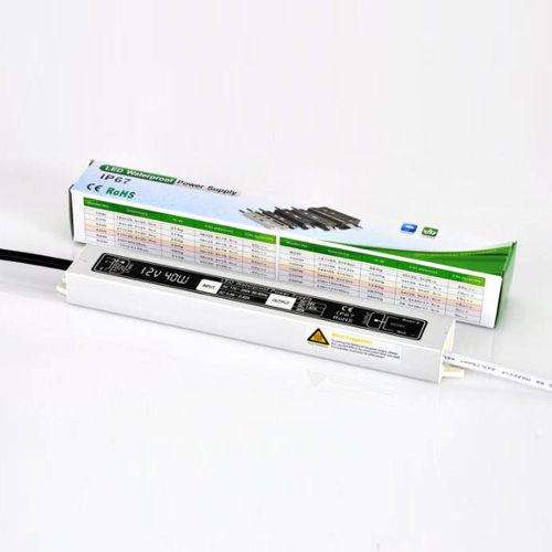 40W3.3A DC12V Constant Voltage Outdoor Waterproof IP67 Switching LED Driver Transformer Power Supply For LED Light Strips 40W3.3A DC12V Constant Voltage Outdoor Waterproof IP67 Switching LED Driver Transformer Power Supply For LED Light Strips